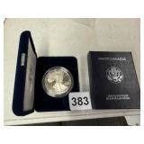 AMERICAN EAGLE PROOF SILVER 1 OZ BULLION