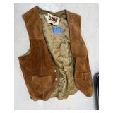 SCHOTT BROS SPORTSWEAR SIZE 38 SUEDE VEST