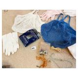 GLOVES, LINT BRUSH, ETC.
