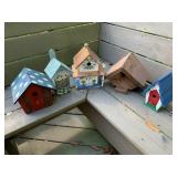 5 BIRD HOUSES