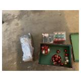 ORNAMENTS & AVON VICTORIAN DOLL