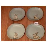 EASTER BUNNY DESSERT DISHES
