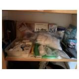FIRST AIR, ICE BAGS, SHOWER CAPS, LINT BRUSH,