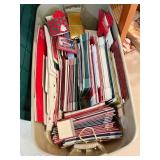 TOTE FILLED WITH GIFT BOXES