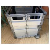 STOW AWAY CRATE ON WHEELS