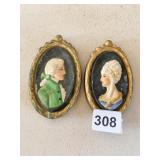 ANTIQUE ART DECO PLAQUES