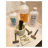 RAZORS, SHAVE SET