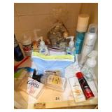 CARESS SOAP, AQUA NET, LOTIONS ETC.