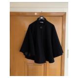 PENDLETON SZ S/M BLACK CAPE, MADE IN THE USA