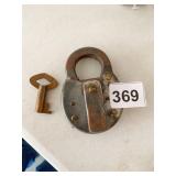 VINTAGE LOCK AND KEY