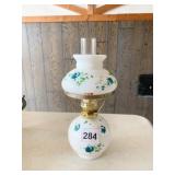 FLORAL DESIGN PARLOR LAMP