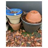 CLAY AND PLASTIC PLANTERS