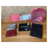 COSMETIC BAGS AND NEW MARY KAY ROLL UP