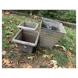 PLASTIC PLANTERS