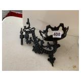 ANTIQUE WALL MOUNT CANDLE HOLDER