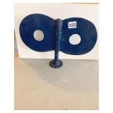 VINTAGE RAILROAD SWITCH 9 INCHES HIGH BY 14