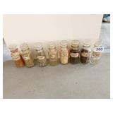 VINTAGE SPICE JARS