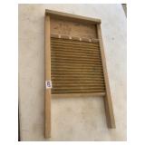 THE BRASS KING TOP NOTCH WASHBOARD