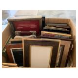LARGE ASSORTMENT OF PICTURE FRAMES