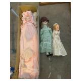 PORCELAIN & PLASTIC DOLLS