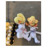 STUFFED BUNNIES & EGGS