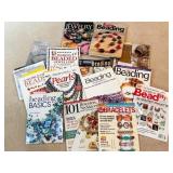 BEADING BOOKS, JEWELRY ETC.