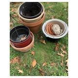 PLASTIC & CLAY PLANTERS