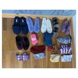 SLIPPERS, SLIPPER SOCKS, KNIT BOOTIES, CABIN