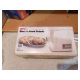 RIVAL ELECTRIC FOOD GRINDER IN BOX