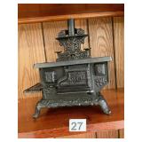 CAST IRON STOVE W/ ACCESSORIES