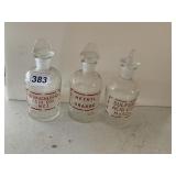 ANTIQUE MEDICINE BOTTLES