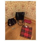 PURSES INCLUDING GENUINE LEATHER BLACK COLETTA