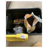 SOIL AND BIRD FEED IN TOTE