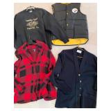CHAPS RED/ BLACK, STEELER VEST