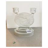 MCKEE GLASS BIRD OF PARADISE LOUVRE DUAL