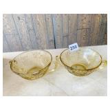 DEPRESSION GLASS CUPS
