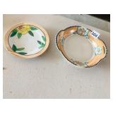 NORITAKE CHINA DOUBLE HANDLED PLATE AND MADE IN