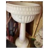PLASTIC BIRD BATH