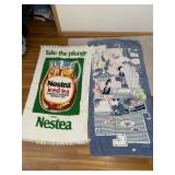 NESTEA ICED TEA BEACH TOWEL AND ORIENTAL THEME