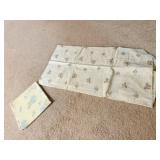 VINTAGE CRIB SHEET & PAD