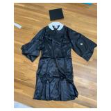 VINTAGE GRADUATION GOWN AND CAP