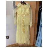 SANDINE ORIGINALS YELLOW BRIDESMAID DRESS