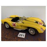 FERRARI TESTA ROSA YELLOW CAR