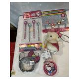 GROUP OF HELLO KITTY ITEMS