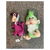 FLINTSTONES DINO STUFFED ANIMAL FROM CARTOON