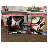 LOTTO SOCCER BALL SIZE 5 X2 NIB