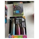 MANNA VOGUE BOTTLES 3 PACK NIB & IGNITE CROSS