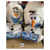 PAIR OF OLAFS FROM DISNEYï¿½S FROZEN