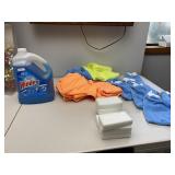WINDEX ALMOST FULL GAL AND MR. CLEAN ERASERS