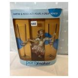 MARTINI & ROSSI PARTY MAKER WITH ADDED DOLL